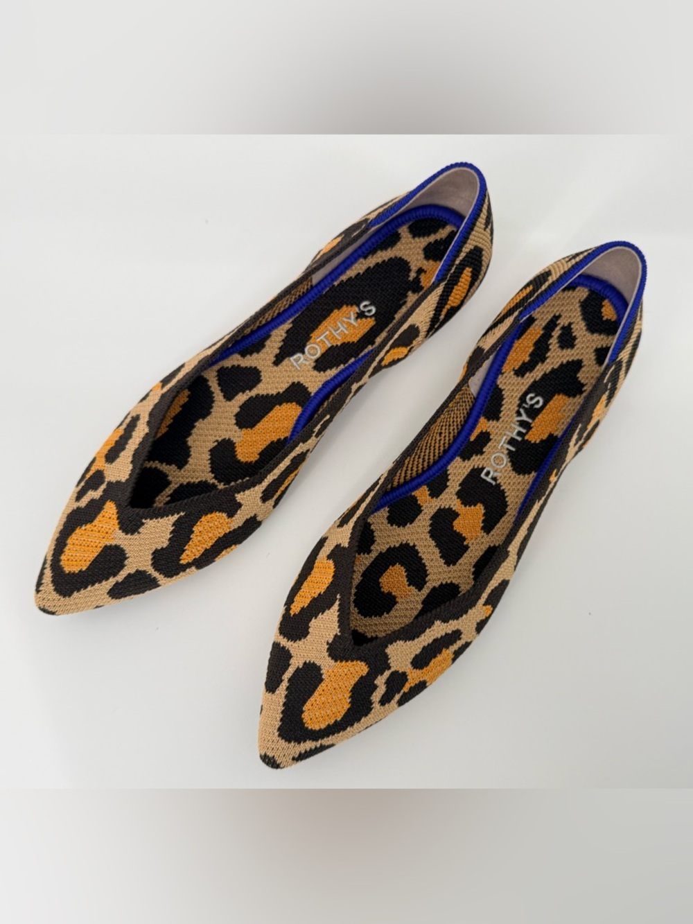 Rothy’s *RARE* *BRAND NEW* Sold-Out Leopard Print Flats - Size 7 - NWT